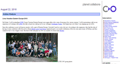 Desktop Screenshot of planet.collabora.com